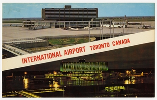 Image: postcard: Toronto International Airport