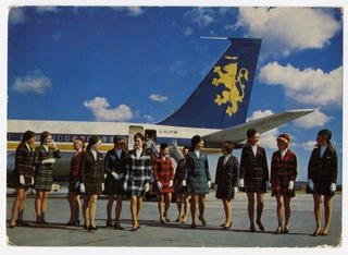 Image: postcard: British Caledonian Airways, Boeing 707