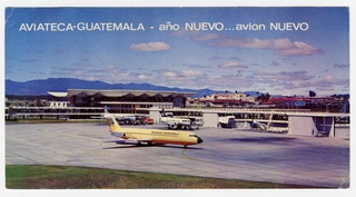 Image: postcard: Aviateca, BAC One-Eleven