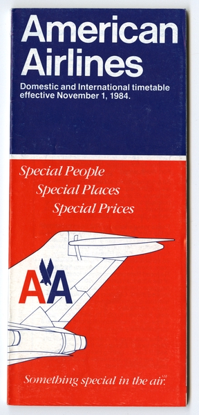 Image: timetable: American Airlines