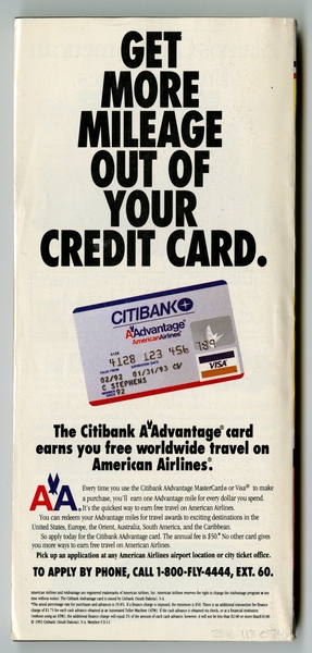 Image: timetable: American Airlines