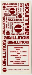 Image: timetable: Air Illinois