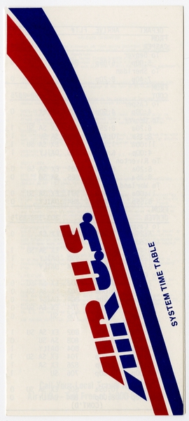 Image: timetable: Air U.S.