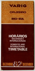 Image: timetable: VARIG, Cruzerio, Rio-Sul