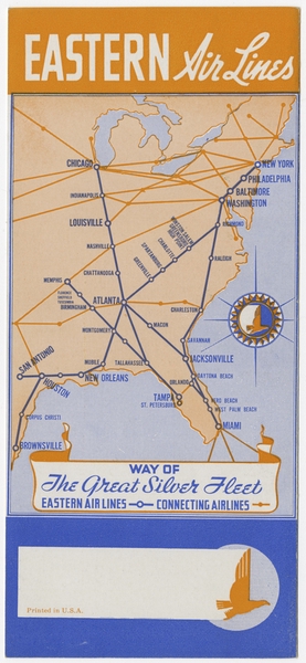 Image: timetable: Eastern Air Lines