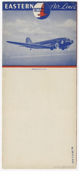 Image: timetable: Eastern Air Lines