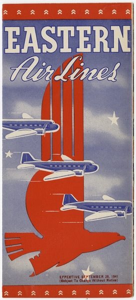 Image: timetable: Eastern Air Lines