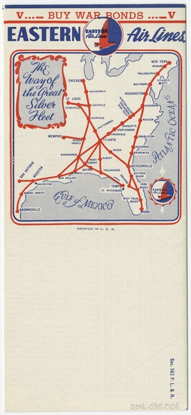 Image: timetable: Eastern Air Lines