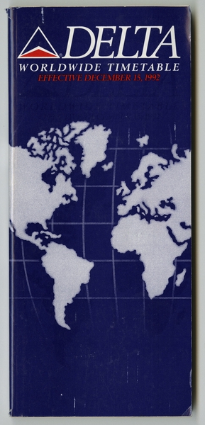 Image: timetable: Delta Air Lines