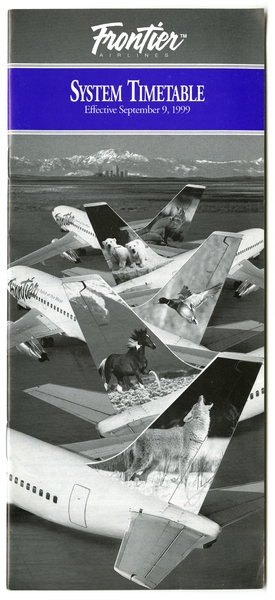 Image: timetable: Frontier Airlines