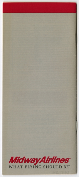 Image: timetable: Midway Airlines