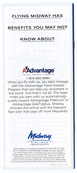 Image: timetable: Midway Airlines