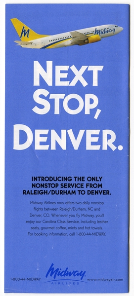 Image: timetable: Midway Airlines