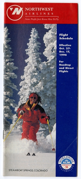 Image: timetable: Northwest Airlines