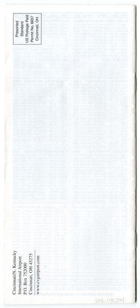 Image: timetable: Cincinnati / Northern Kentucky International Airport