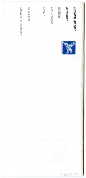 Image: timetable: Regional Airport Authority of Louisville and Jefferson County