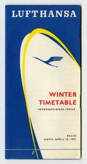 Image: timetable: Lufthansa, winter schedule