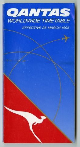Timetable: Qantas Airways