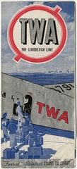 Image: timetable: TWA (Transcontinental & Western Air)
