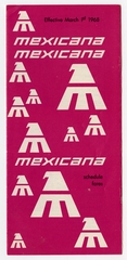 Image: timetable: Mexicana Airlines