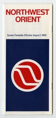 Image: timetable: Northwest Orient Airlines