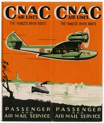 Image: timetable: China National Aviation Corporation (CNAC)