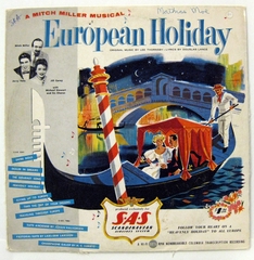 Image: phonograph record: Scandinavian Airlines System (SAS), A Mitch Miller Musical European Holiday