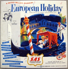 Image: phonograph record: Scandinavian Airlines System (SAS), A Mitch Miller Musical, European Holiday