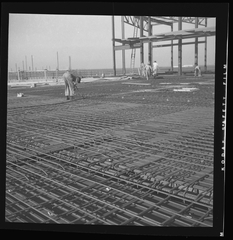 Image: negative: San Francisco International Airport (SFO), Terminal Building construction