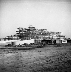 Image: negative: San Francisco International Airport (SFO), Terminal Building construction