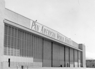 Image: photograph: San Francisco Airport, Pan American World Airways