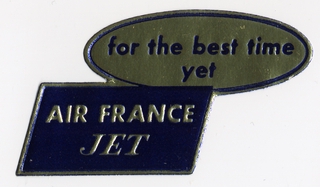 Image: luggage label: Air France