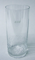 Image: tall tumbler: SAS (Scandinavian Airlines Systems)