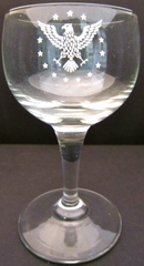 Image: wine glass: Pan American World Airways, "President" service