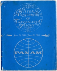 Image: press kit: Pan American World Airways, Silver anniversary of transatlantic flight