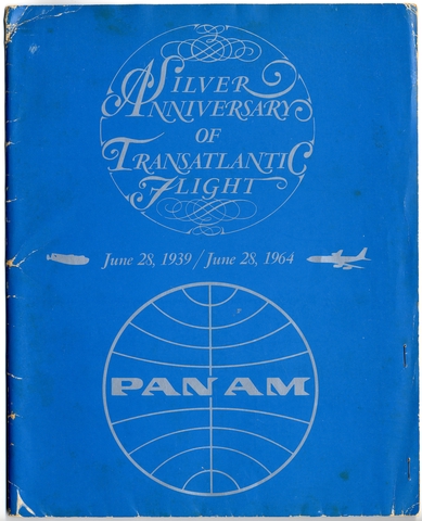 Press kit: Pan American World Airways, Silver anniversary of transatlantic flight