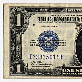 Image #1: currency: United States one-dollar bill, Ogden Livingston Mills