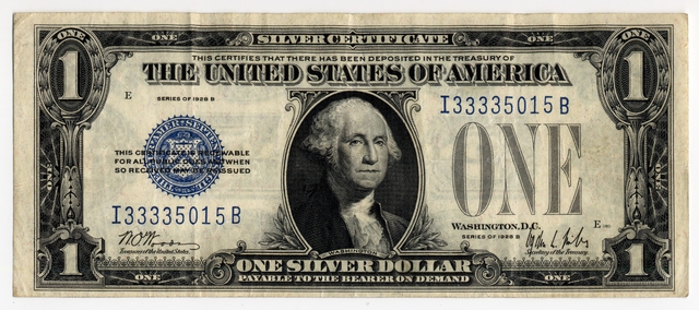 Currency: United States one-dollar bill, Ogden Livingston Mills