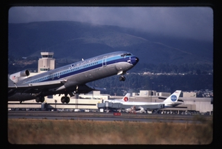 Image: slide: San Francisco International Airport (SFO), Eastern Air Lines, Boeing 727-200