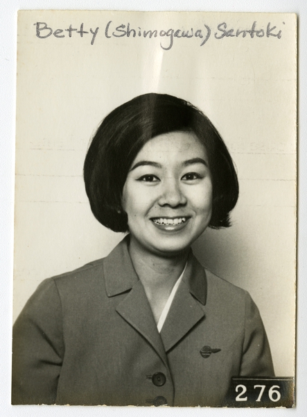 Image: career history questionnaire: World Wings International, Betty Shimogawa Santoki