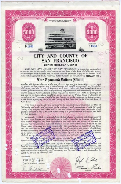 Image: airport bond: City and County of San Francisco