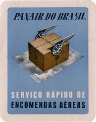 Image: luggage label: Panair do Brasil