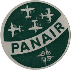 Image: luggage label: Panair do Brasil