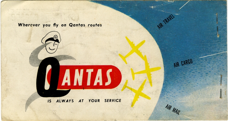 Image: excess baggage ticket: Qantas Empire Airways