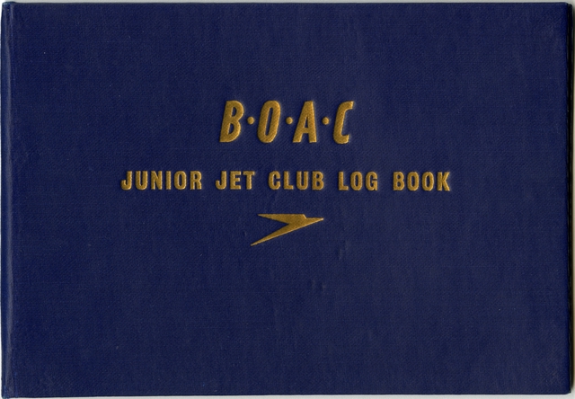 Children’s souvenir logbook: British Overseas Airways Corporation (BOAC)