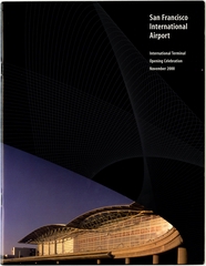 Image: event program: San Francisco International Airport (SFO), International Terminal opening celebration