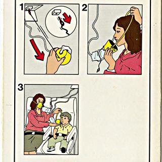 Image #3: safety information card: United Express, Embraer EMB-120 Brasilia