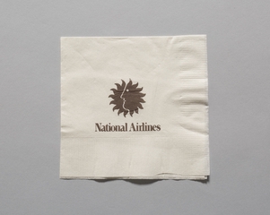 Image: cocktail napkin: National Airlines