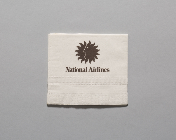 Cocktail napkin: National Airlines