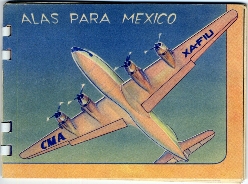 Image: postcard set: Mexicana de Aviación